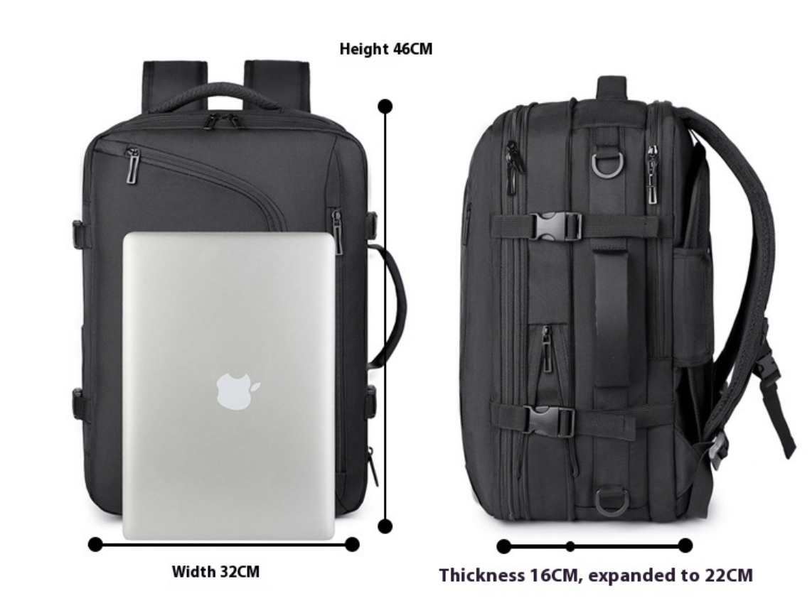 Vacuum Compression Travel Backpack